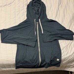 Vuori zip up jacket- size M